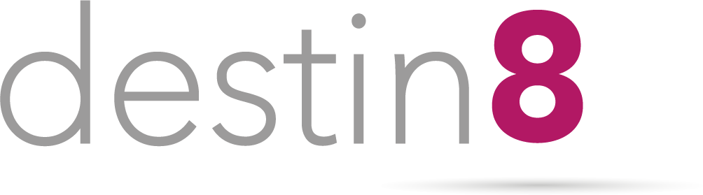 The Destin8 Logo