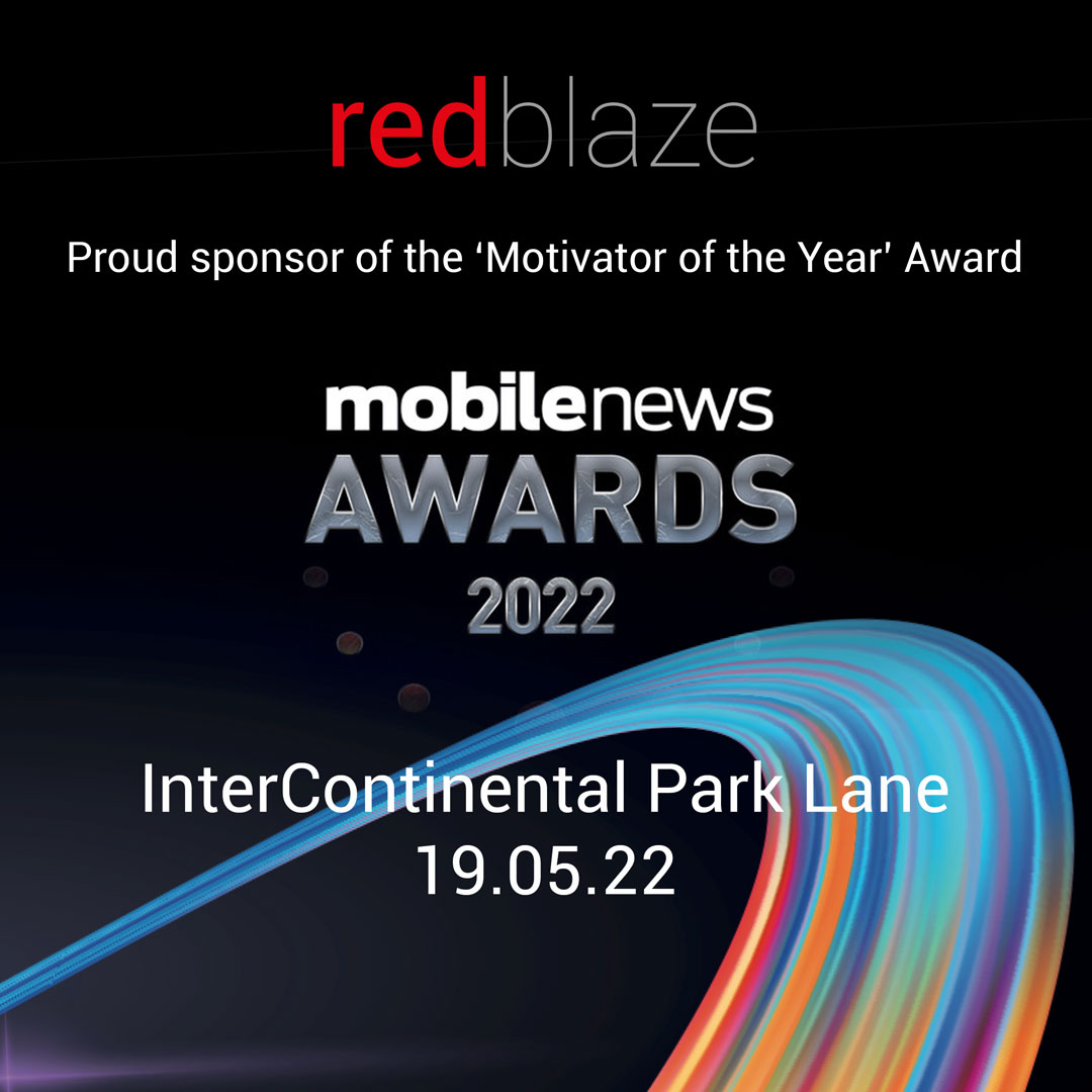 Red Blaze are sponsoring The Motivator of the Year Award