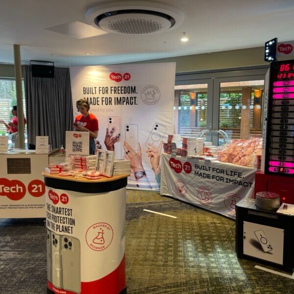 Tech21 Exhibition Stand