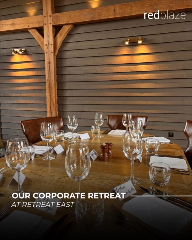 A little look into one of our most recent corporate retreats! 

At the beautiful Retreat East, we had a full buyout of the venue, which meant that our clients had an incredible exclusive retreat. 

Our clients wanted a city escape to a close countryside sanctuary, and we delivered. Two days to entirely switch off from all the outside noise whilst team-building. We even have a new case study giving you all the details! 

#corporateevent #corporateretreat #eventsmanagement #onsite #suffolk