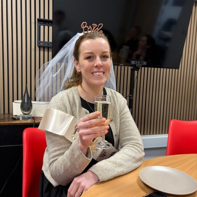 A short celebration before we send our MD, Gaby away to Tuscany for her special day!

We'll see you on the other side. 👰‍♀️