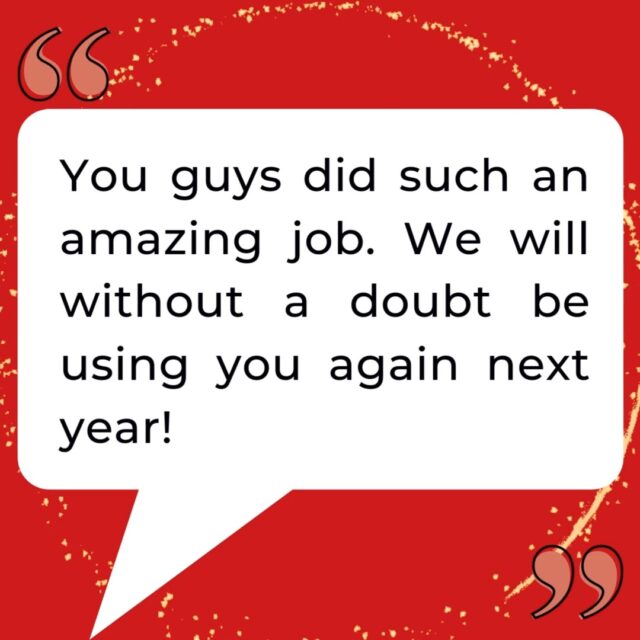Short but sweet. Some great feedback from one of our Venture Capital clients after organising their annual Corporate Retreat 💬
We don't just provide instant value. We provide lifetime value to our clients, able to execute best-in-class events year after year. If you have an event in mind or would just like to learn more about Red Blaze, get in touch on:
☎ 01452 733 300
📧 info@redblaze.co.uk
Think Differently. Think Red Blaze 🔥
#TestimonialTuesday #clientfeedback #bemoreredblaze