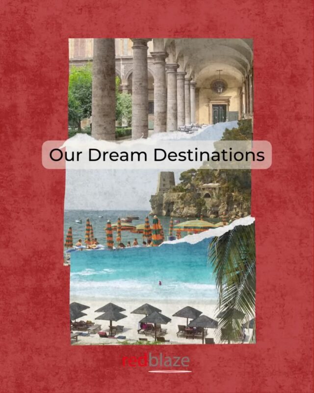 We’re dreaming of destinations this week😍

Scroll on through to see the teams dream destinations.