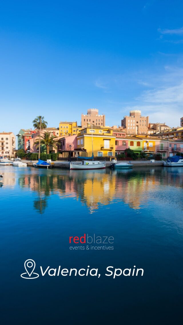 Want to elevate your next corporate retreat or travel incentive? Think Valencia.

Situated on the shores of the Mediterranean Sea, you can trust that Valencia has incredible food, culture, and sights to see.

When in Valencia, you’re a short distance from the sea, city, and countryside.

Valencia is the perfect event destination where the stunning venues and beautiful surroundings will provide the ultimate setting for your next corporate retreat.

Don’t waste any more time; get in contact with us now to start planning your next retreat and group incentive:
☎️: 01453 733300 
📧: info@redblaze.co.uk

#valencia #ukevents #eventagency #valenciaespaña #travel